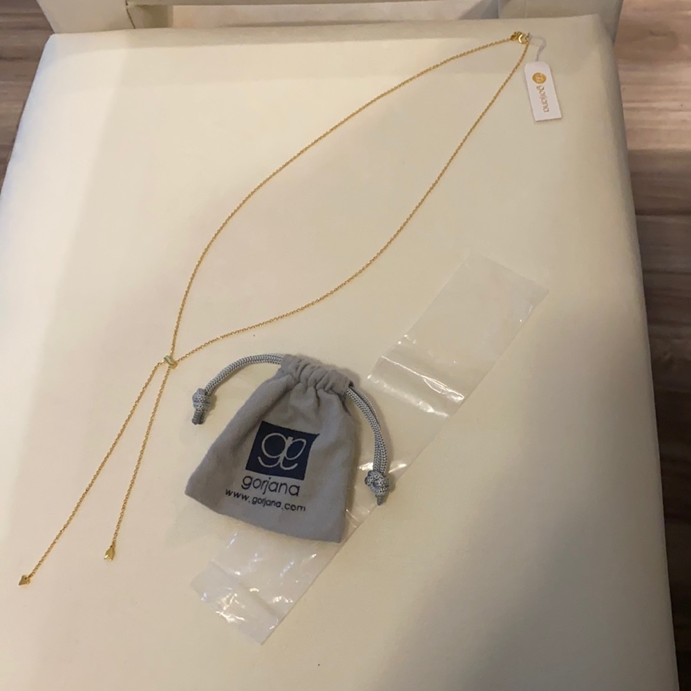 NWT Gorjana Long Lariat Necklace